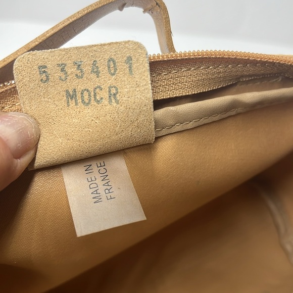 Longchamp Large Double Handle Clutch Zipper Nylon Dopp Bag Made in France - Picture 6 of 14